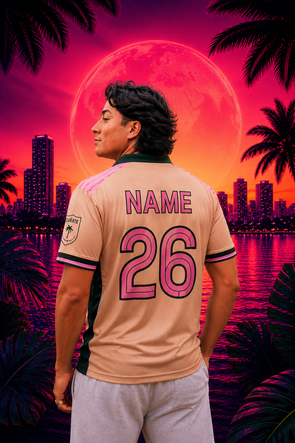 Curate World Cup Jersey (With Name)